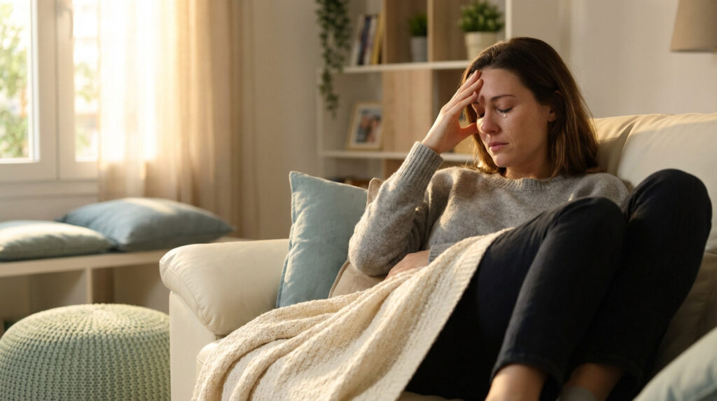 Lire la suite à propos de l’article Corps post-partum : comprendre la fatigue et les larmes